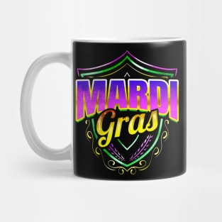 Logo Emblem Coat OF Arms For Mardi Gras Mug